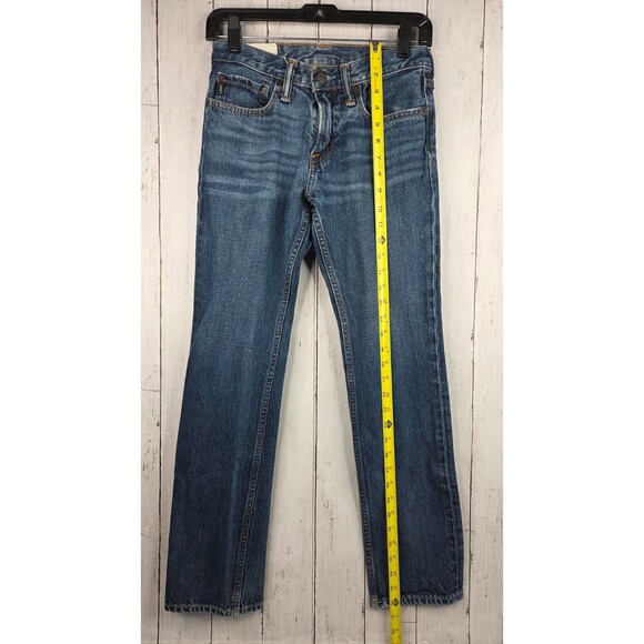 Abercrombie Kids Size 14 Skinny Denim Jeans Straight Leg Youth Unisex EUC - Picture 9 of 10